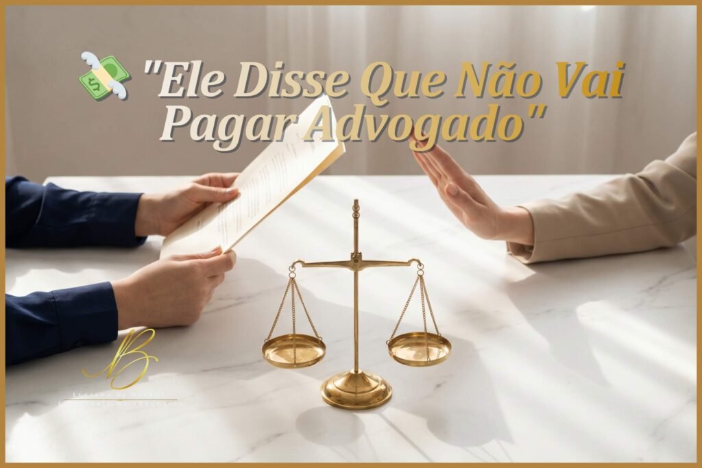 💸 Ele Disse Que Não Vai Pagar Advogado